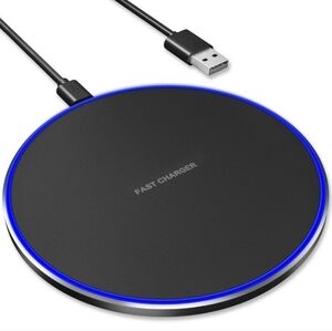 NWT Fast Wireless Charger, 10W Max Wireless Charging Pad for iPhone & Samsung